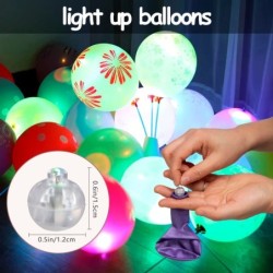 Bolas luminosas LED RGB redondas - luz de festa / balão - 100 peças