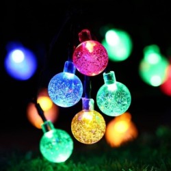Fio de LED - guirlanda com bolas - alimentado por USB