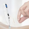 Caneta de acupuntura eletrônica - energia meridiana - alívio da dor - massagem corporal