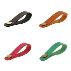 Correia de guitarra de couro - suporte