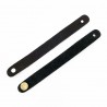 Correia de guitarra de couro - suporte