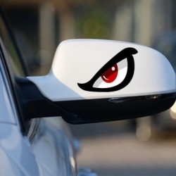 Autocolante reflector - olhos vermelhos