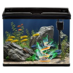 Decoração de aquário - anêmona-do-mar luminosa de silicone