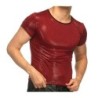 Short sleeve glossy t-shirtT-shirts
