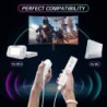 Controle remoto sem fio 2 em 1 - motion plus / Nunchuck - para Nintendo Wii / Wii U Joystick