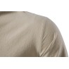 Camisa clássica de manga longa - decote amarrado