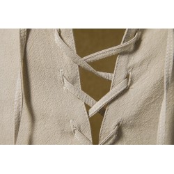 Camisa clássica de manga longa - decote amarrado