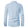 Camisa clássica de manga longa - decote amarrado
