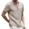 Camisa clássica de manga curta - decote abotoado