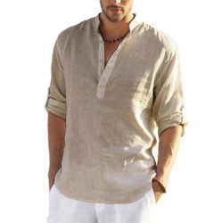 Classic long sleeve shirt - buttoned necklineT-shirts