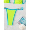 Sexy bikini set - with metal decorationsBeachwear