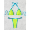 Sexy bikini set - with metal decorationsBeachwear