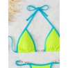 Sexy bikini set - with metal decorationsBeachwear