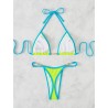 Sexy bikini set - with metal decorationsBeachwear