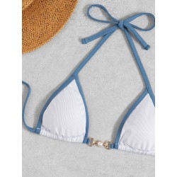 Sexy bikini set - with metal decorationsBeachwear