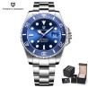 Pagani Design - automatic stainless steel watch - waterproof - blueWatches