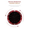 LIGE - relógio de quartzo de aço inoxidável - à prova d'água - pulseira de silicone - preto