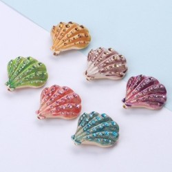 Concha de cristal - broche elegante