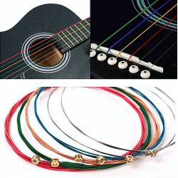 Colorful guitar strings - 6 pieces setGuitars