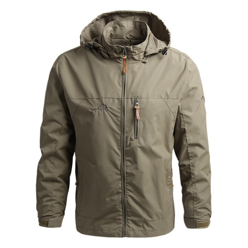 Hooded men's windbreaker - jacketJackets Hooded men's windbreaker - jacketJackets
