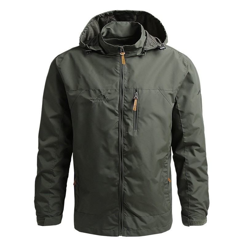 Hooded men's windbreaker - jacketJackets Hooded men's windbreaker - jacketJackets