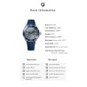 PAGANI DESIGN - mechanical watch - stainless steel - waterproof - blueWatches