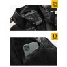 Jaqueta de couro curta - patches decorativos