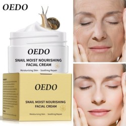 Creme facial extrato de caracol - colágeno - ácido hialurônico - anti-rugas / clareador / hidratante