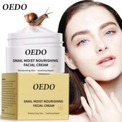 Creme facial extrato de caracol - colágeno - ácido hialurônico - anti-rugas / clareador / hidratante