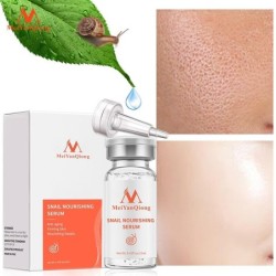 Soro facial de extrato de caracol - hidratante / clareador / anti rugas / anti acne
