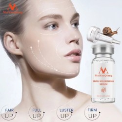 Soro facial de extrato de caracol - hidratante / clareador / anti rugas / anti acne