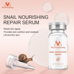 Soro facial de extrato de caracol - hidratante / clareador / anti rugas / anti acne