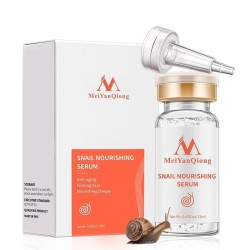 Soro facial de extrato de caracol - hidratante / clareador / anti rugas / anti acne