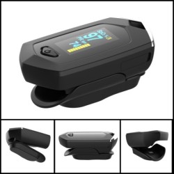 Yongrow - oxímetro digital médico - medidor de pulso / oxigênio no sangue / saturação - monitor SPO2 PR