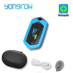 Yongrow - oxímetro digital médico - medidor de pulso / oxigênio no sangue / saturação - monitor SPO2 PR