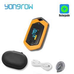 Yongrow - oxímetro digital médico - medidor de pulso / oxigênio no sangue / saturação - monitor SPO2 PR