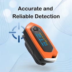 Yongrow - oxímetro digital médico - medidor de pulso / oxigênio no sangue / saturação - monitor SPO2 PR