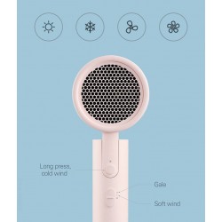 Xiaomi Mijia - secador de cabelo iônico - dobrável - 1600W