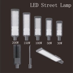 Luz de rua LED - lâmpada - IP65 - AC85V - 265V