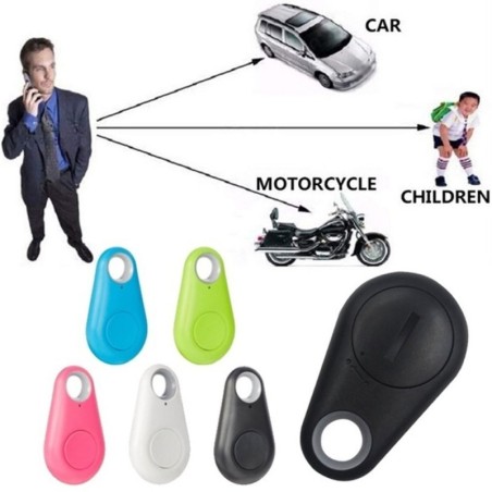 Mini rastreador GPS inteligente - chave / crianças / rastreador de bagagem - Bluetooth
