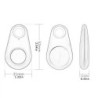 Mini rastreador GPS inteligente - chave / crianças / rastreador de bagagem - Bluetooth