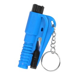 3 em 1 mini martelo de emergência de segurança - cortador de cinto de segurança - quebra-vidros