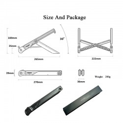 NEXSTAND K7 - suporte para laptop / tablet - dobrável - ajustável
