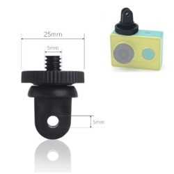 Montagem com parafuso - para mini tripé - adaptador - para GoPro Hero - Xiaomi Yi 4K Sjcam Cameras