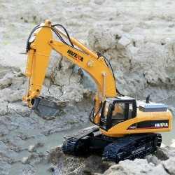 R/C excavator - 15 channels - 2.4G - 1/14 - with battery - RTR toyCars