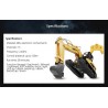 R/C excavator - 15 channels - 2.4G - 1/14 - with battery - RTR toyCars