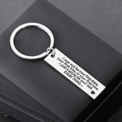 "I may not be your first date" - keychainKeyrings