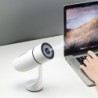 Umidificador de ar ultrassônico - ajustável - USB - LED - 260ml