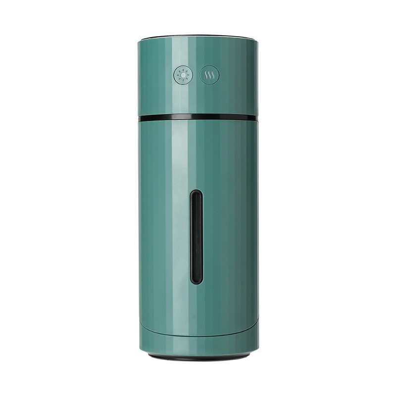 Umidificador de ar ultrassônico - ajustável - USB - LED - 260ml