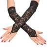 Sexy long lace gloves - fingerlessGloves
